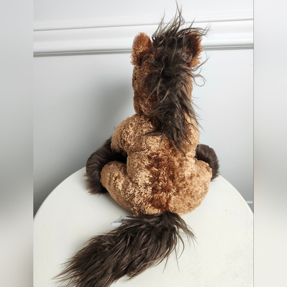 Clydesdale Horse Build A Bear Stuffed Animal Plush Pawsome BAB Pony Retired - Picture 5 of 11